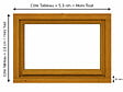 GD MENUISERIES - Chassis Abattant En Bois H45 x L80 cm Côte Tableau - vignette