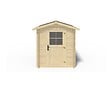 ALTANKA - Abri de jardin en bois - 4.75m2 - 1.9x2.5m - Ep. 28mm - Couleur: naturel - DOM594 - vignette