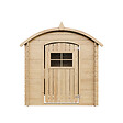 TIMBELA - Timbela M505-1 Maison en bois pour enfants SANS PLANCHER - 112x146xH145cm/1.1m2 - vignette