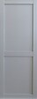 GD MENUISERIES - Porte Coulissante Athena 2 Panneaux Gris Clair H204 x L73 cm - vignette