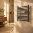 BESTHERM - Sèche-serviette électrique sans fluide - BESTHERM - HESTIA 300W - noir - vignette