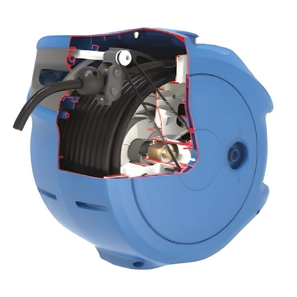 TRICOFLEX - dévidoir automatique multi-usages 2 + 20m - AutoReel Pro - large