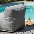 OVIALA - Fauteuil de jardin pour canapé modulable gris - Mixi - vignette