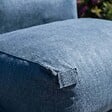 OVIALA - Fauteuil de jardin pour canapé modulable bleu pacific - Mixi - vignette