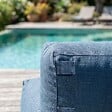 OVIALA - Fauteuil de jardin pour canapé modulable bleu pacific - Mixi - vignette
