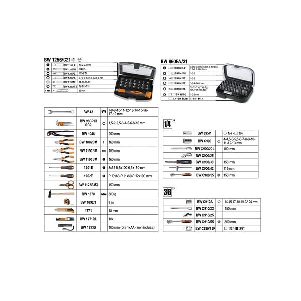 BETA - valise de maintenance 128 outils - 020546002 - large