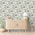 LUTECE - Papier peint vinyle sur support intissé giverny, arbre aquarelle vert - vignette