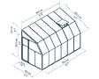 CANOPIA - Canopia Véranda Sun Room 2X4 Blanche - vignette