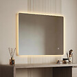 EMKE - EMKE Miroir LED de Salle de Bain 60 x 80 cm,  Antibuée, Interrupteur Tactile,  Intensité réglable 3 Températures - vignette