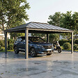 CANOPIA - CARPORT DOUBLE COLORADO 4,3x6 Gris - vignette