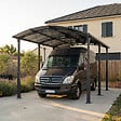 CANOPIA - Canopia Carport Camping-Car Alpine 5,07 x 3,52 m Gris - vignette