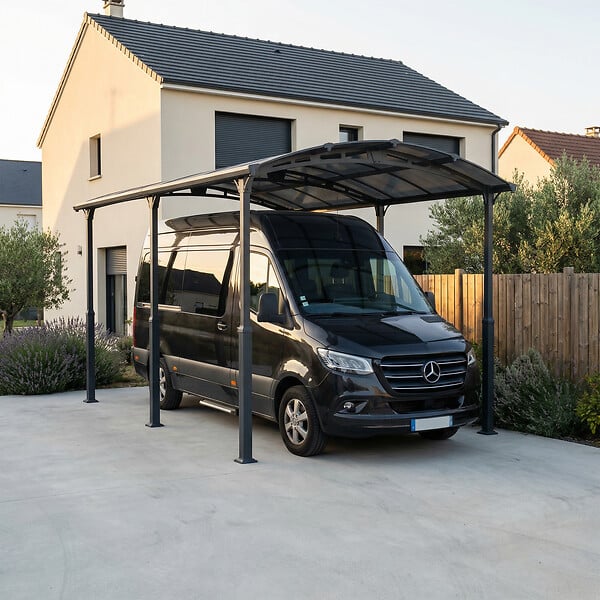CANOPIA - Canopia Carport Camping-Car Alpine 5,07 x 3,52 m Gris - large