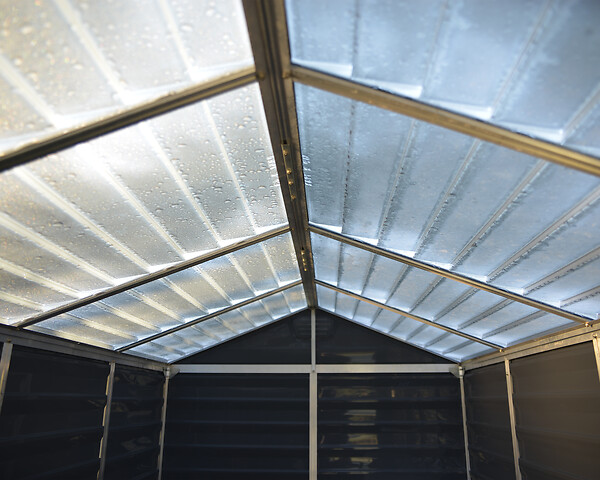 CANOPIA - Canopia Abri de jardin Skylight 2,1m² Gris foncé - large