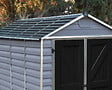 PALRAM - Canopia Abri de jardin Skylight 5,6m² Gris/Noir - vignette