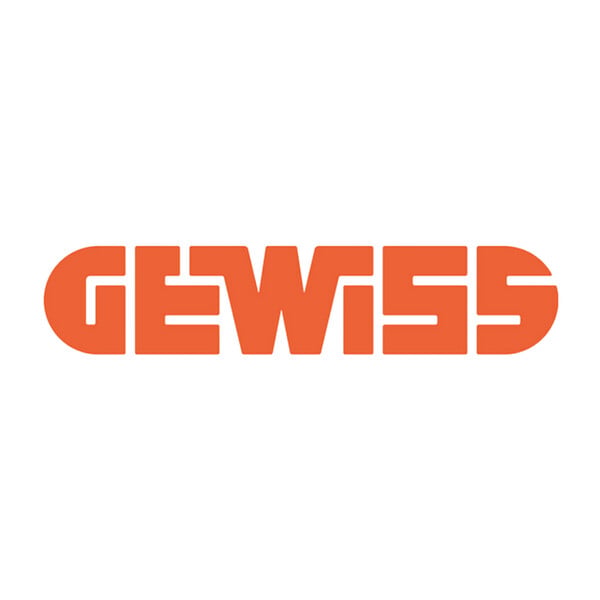 GEWISS - Coffret d'alimentation provisoire Tri+Neutre Q-DIN 14 16A - 5 prises dont 1 prise 3P+N+T 32A - IP44 - Avec arrêt d'urgence - large