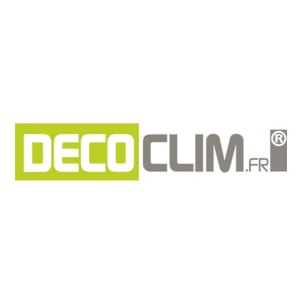DECOCLIM - Face dos pour cache en aluminium gris poussière taille XL - DECOCLIM - 23AXL7037-DOS - large