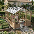 CANOPIA - Canopia Natura 15,3m² - Kit de serre en bois de cèdre - vignette