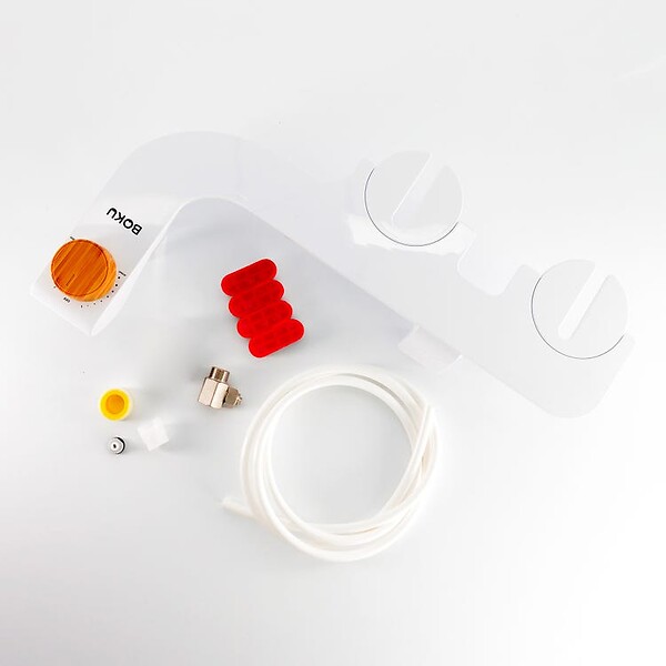 BOKU - Kit WC japonais à poser - Bidet BOKU - autonettoyant - non électrique - large