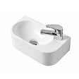 OTITEC - Lave-mains mural droite -42 x 22 cm -Blanc -NOVA - vignette