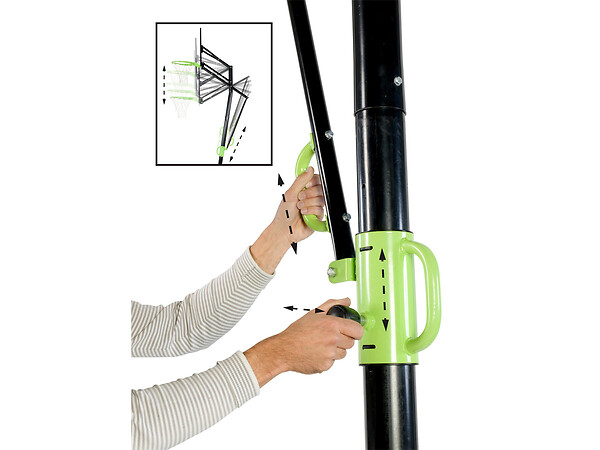 EXIT TOYS - Panier de basket mobile à roulettes avec cercle dunk Galaxy - Exit Toys - large