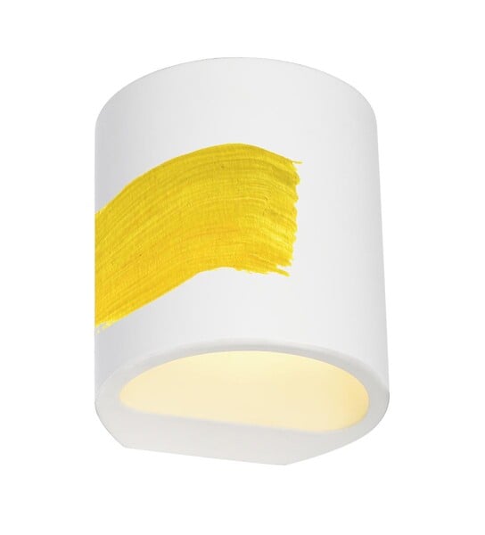 SLV - PLASTRA 104, applique, plâtre blanc, G9, max. 42W - large