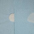 ATMOSPHERA - Rideau Tufy 260x140cm Bleu Clair Imprimé Nuages - vignette