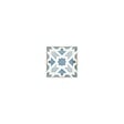 RO'MA NATURE - Carrelage effet Carreau ciment Alzari Bleu 12,4x12,4x0,8 cm Serano - Sol et mur intérieur (vendu par carton de 0,49 m²) - vignette