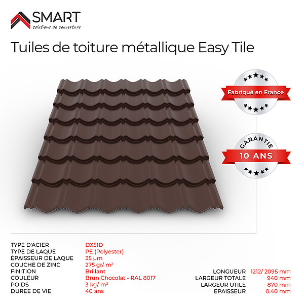BRAVO THE SMART SOLUTION - Couverture - Easy Tile - large