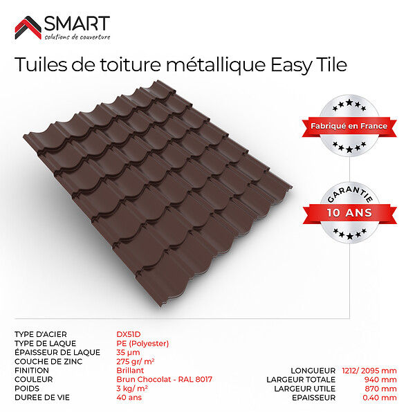 BRAVO THE SMART SOLUTION - Couverture - Easy Tile - large