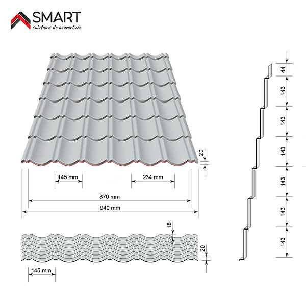 BRAVO THE SMART SOLUTION - Couverture - Easy Tile - large