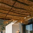 LUMISKY - Abat jour naturel seul MARBELLA H14cm - vignette