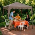 WERKAPRO - Tente de réception pliable couleur taupe  3x3m - vignette