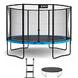 KANGUI - Trampoline Ø 360cm + filet de sécurité + échelle + bâche - PUNCHI 360 Bleu - vignette
