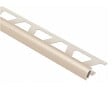 SCHLUTER - Profilé de finition quart de rond RONDEC-PRO 100 - Coloris: blanc brillant - hauteur 10mm - longueur: 2,5ML - vignette