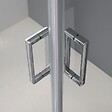 KIAMAMI VALENTINA - Porte De Douche Rectangulaire 70X120 Verre 6Mm Transparent | Giada - vignette