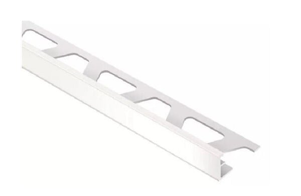 SCHLUTER - Profilé de finition JOLLY-P 110 - Coloris: blanc brillant - hauteur: 11mm - longueur: 2,5ML - large