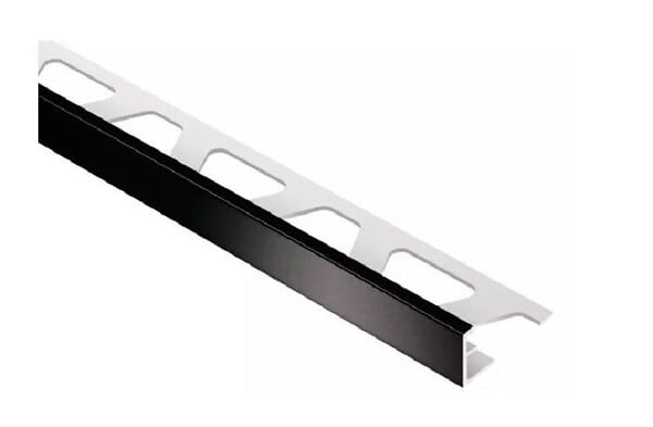 SCHLUTER - Pro#64257;lé de finition JOLLY-P 80 - Coloris: blanc brillant - hauteur: 8mm - longueur: 2,5ML - large