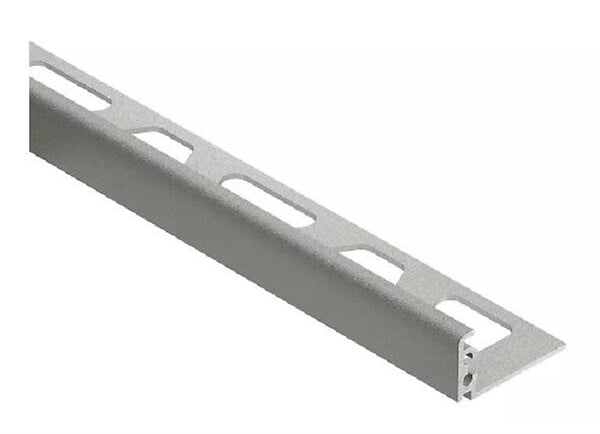 SCHLUTER - Profilé décoratif à finition structurée JOLLY-TS 110 - Coloris: gris beige - hauteur: 11mm - longueur 2,5ML - large