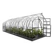 KLASIKA GREENHOUSES - Serre de jardin KLASIKA Standard 20m2, 2,5m x 8m, 6 mm avec revêtement en polycarbonate (Avec 4 toits ouvrants automatiques) - vignette