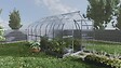 KLASIKA GREENHOUSES - Serre de jardin KLASIKA Standard 10m2, 2,5m x 4m, 4 mm avec revêtement en polycarbonate (Avec 2 toits ouvrants automatiques) - vignette