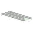 KLASIKA GREENHOUSES - Kit de jardinière surélevées pour une serre 3x6 m, acier galvanisé, Klasika Greenhouses - vignette