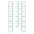 KLASIKA GREENHOUSES - Kit de jardinière surélevées pour une serre 3x6 m, acier galvanisé, Klasika Greenhouses - vignette