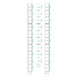 KLASIKA GREENHOUSES - Kit de jardinière surélevées pour une serre 2,5x10 m, acier galvanisé, Klasika Greenhouses - vignette