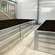 KLASIKA GREENHOUSES - Kit de jardinière surélevées pour une serre 2,5x10 m, acier galvanisé, Klasika Greenhouses - vignette
