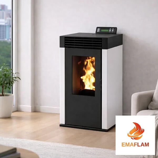 EMAFLAM - Poêle à granulés MARINA 8 Étanche - - large