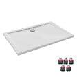 JACOB DELAFON - Receveur de douche 120 x 80 Gaspard extra-plat céramique + Kit de réhausse (5 pieds) - vignette