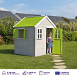 KANGUI - Maisonnette Enfant Extérieur en Bois TINNI avec Plancher - vignette