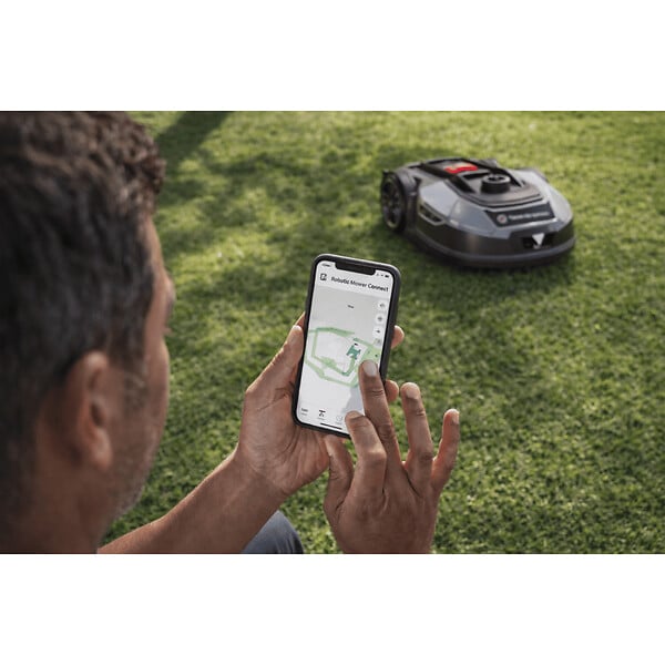 BY TONINO - Robot Tondeuse Autonome Coupe Ø18cm Surfaces 500m² Pente 45% Recharge Automatique Controle facile sur Smartphone LAMBORGHINI - large