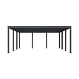 DIRECT-ABRIS - Carport aluminium CARLTON 570 x 550 cm - 2 Voitures - 31,35m2 - Gris anthracite - vignette