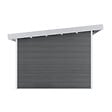 DIRECT-ABRIS - Abri de Jardin Composite ALMA - 9m2 Gris/blanc - Cabane de Jardin - vignette